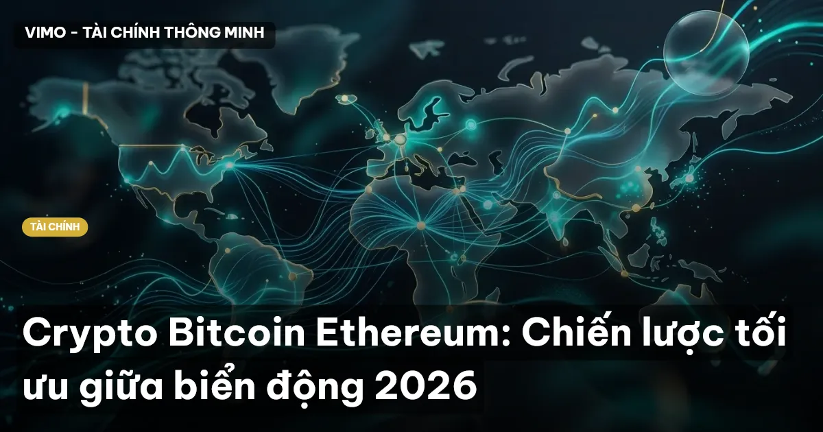 Crypto Bitcoin Ethereum: Chiến lược tối ưu giữa biển động 2026