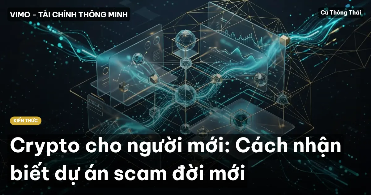 Crypto cho người mới: Cách nhận biết dự án scam đời mới