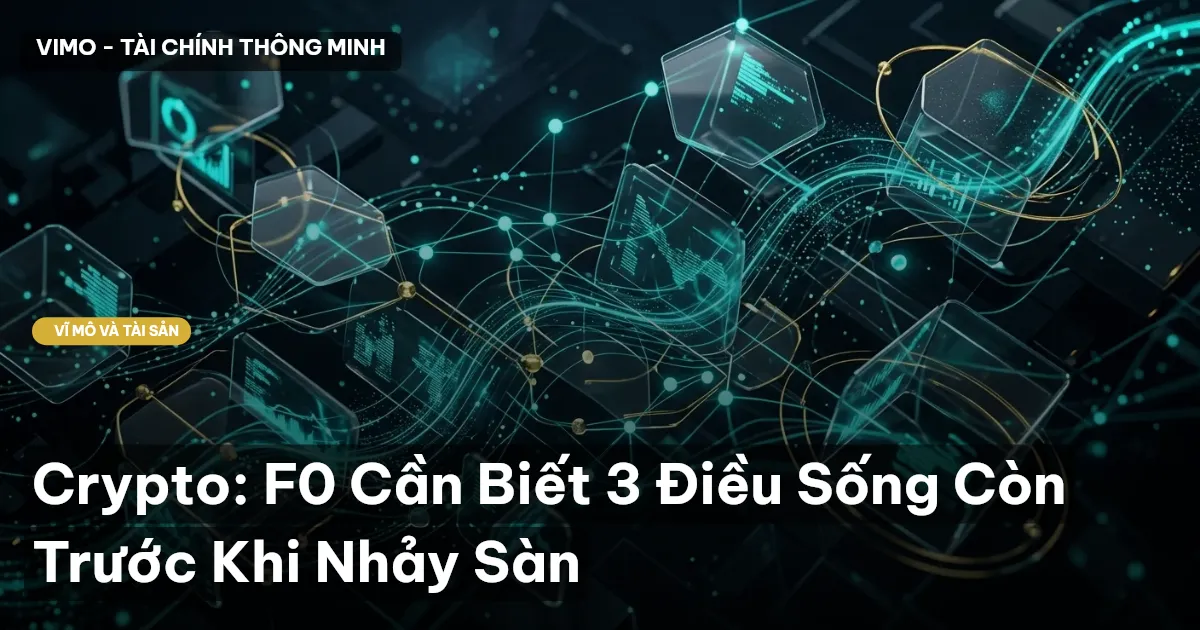 Crypto: F0 Cần Biết 3 Điều Sống Còn Trước Khi Nhảy Sàn