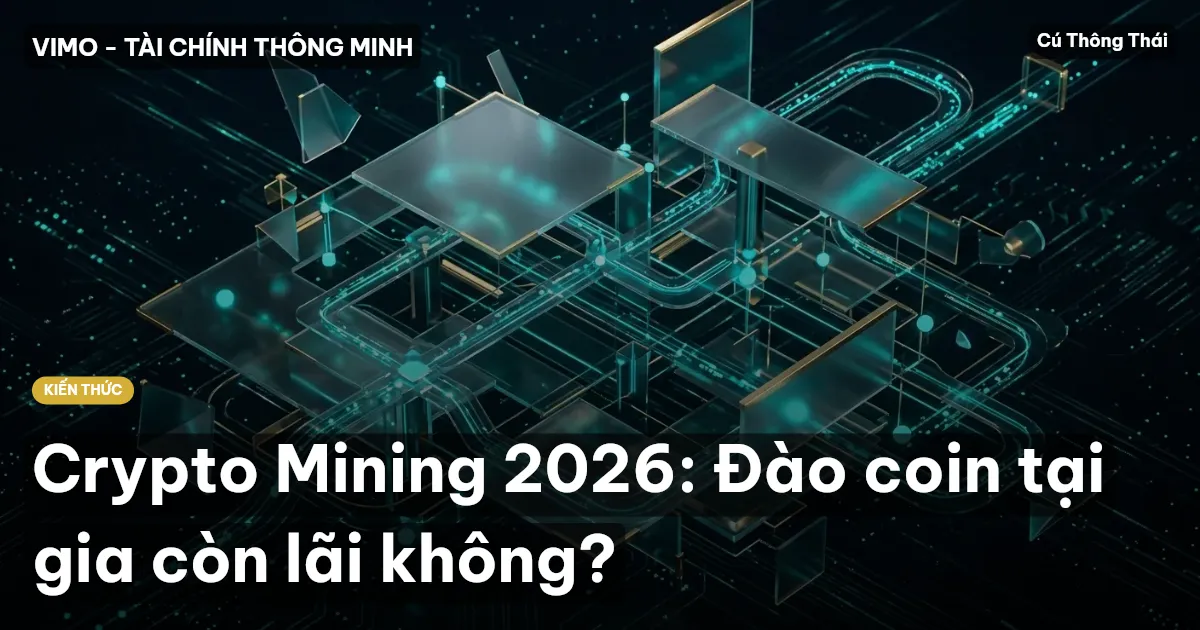 Crypto Mining 2026: Đào coin tại gia còn lãi không?