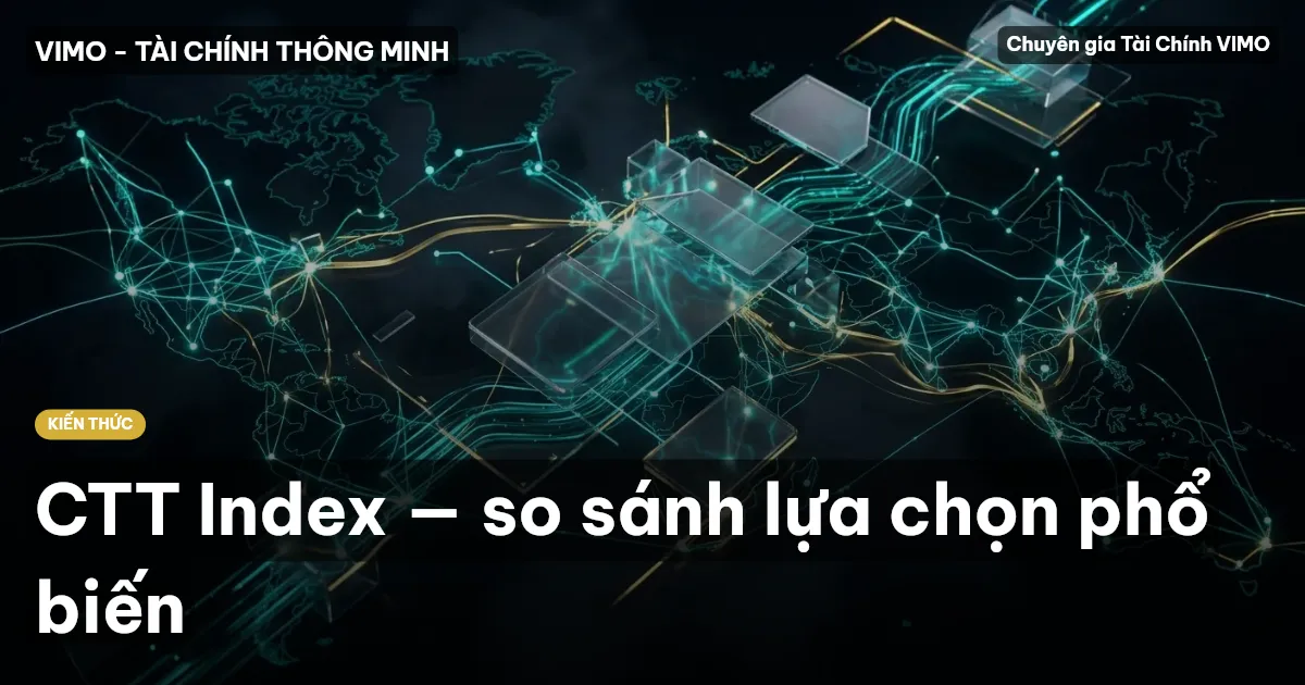 CTT Index — so sánh lựa chọn phổ biến