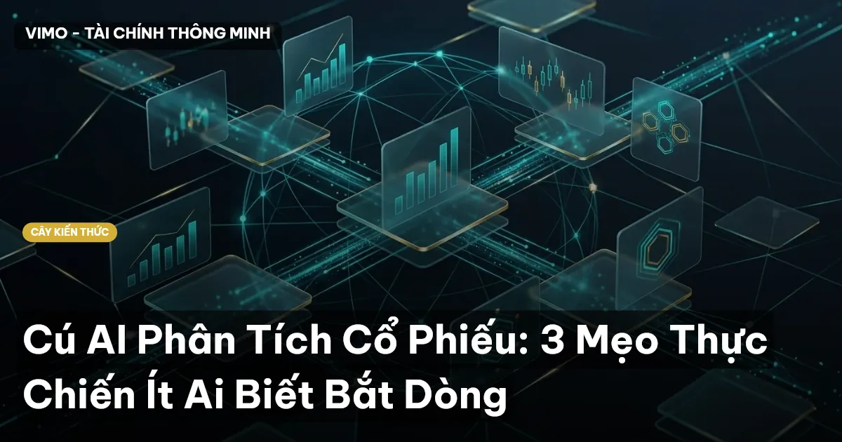 Cú AI Phân Tích Cổ Phiếu: 3 Mẹo Thực Chiến Ít Ai Biết Bắt Dòng