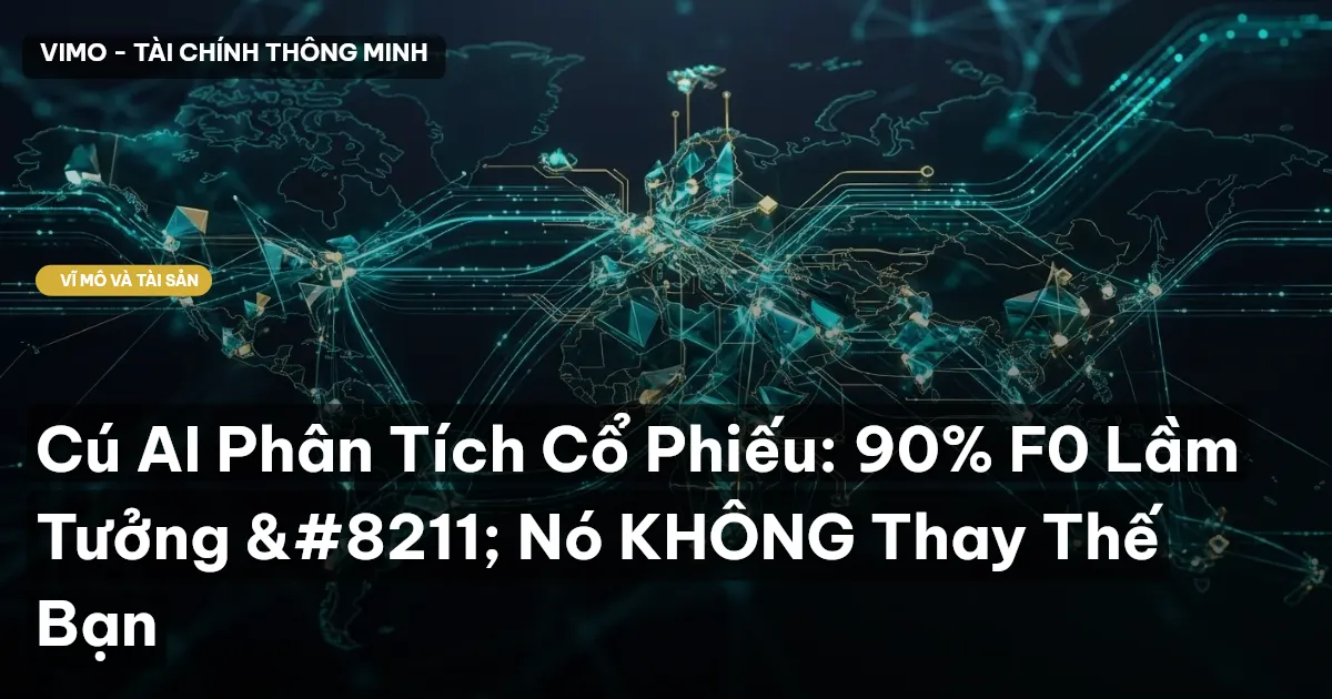 Cú AI Phân Tích Cổ Phiếu: 90% F0 Lầm Tưởng – Nó KHÔNG Thay Thế Bạn