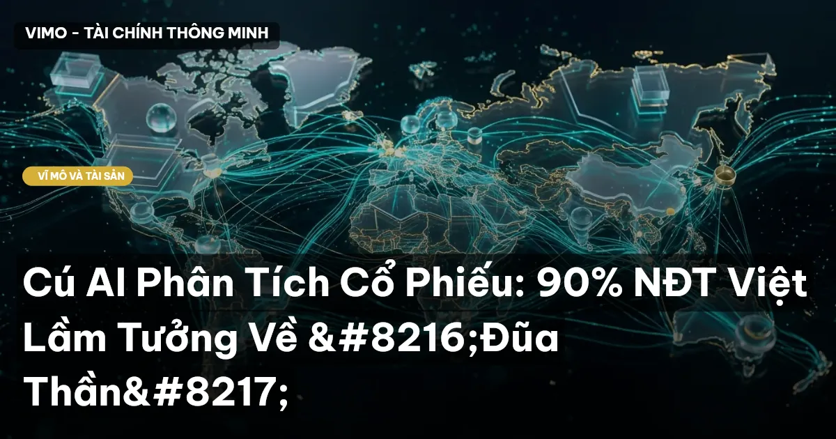 Cú AI Phân Tích Cổ Phiếu: 90% NĐT Việt Lầm Tưởng Về ‘Đũa Thần’