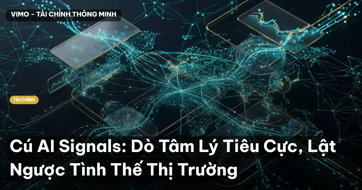 Cú AI Signals: Dò Tâm Lý Tiêu Cực, Lật Ngược Tình Thế Thị Trường