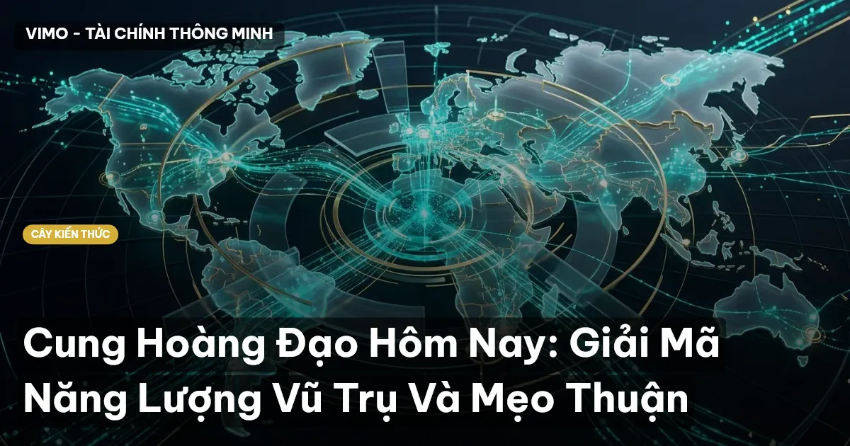 Cung Hoàng Đạo Hôm Nay: Giải Mã Năng Lượng Vũ Trụ Và Mẹo Thuận