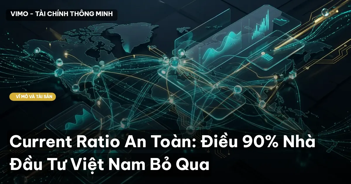 Current Ratio An Toàn: Điều 90% Nhà Đầu Tư Việt Nam Bỏ Qua