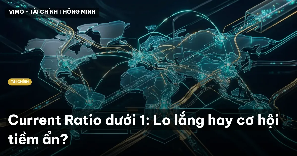 Current Ratio dưới 1: Lo lắng hay cơ hội tiềm ẩn?