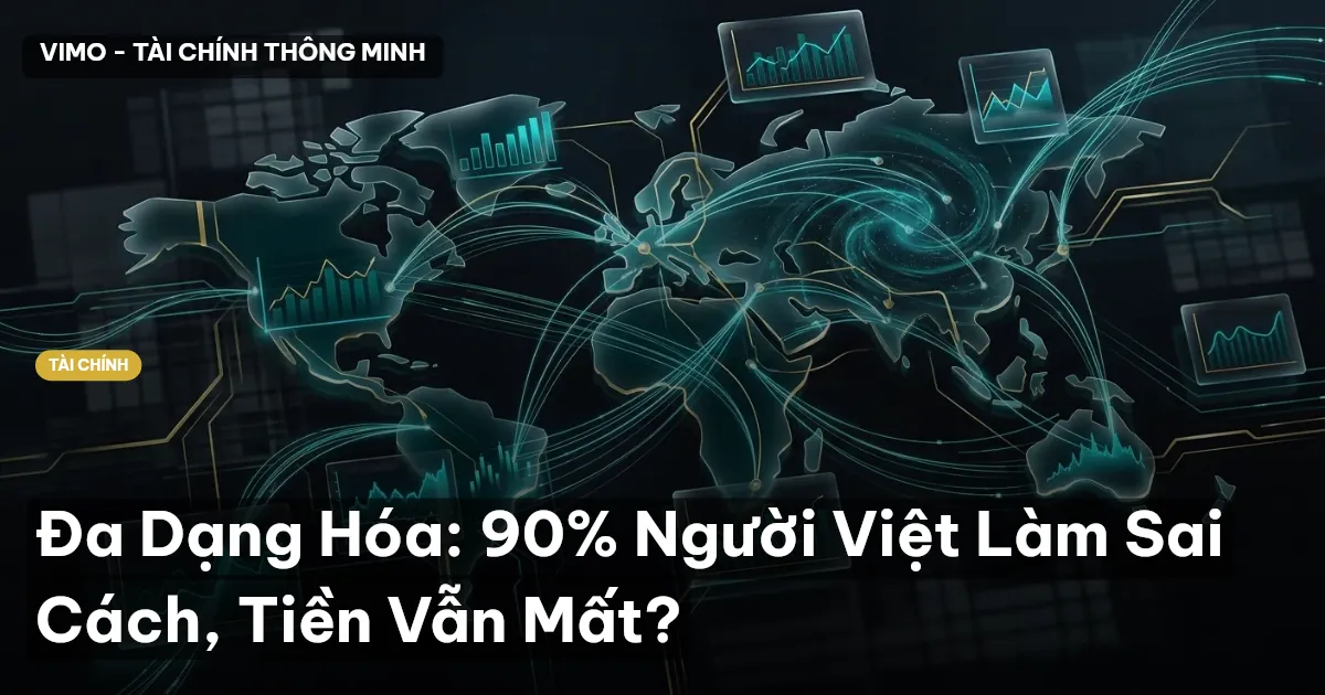 Đa Dạng Hóa: 90% Người Việt Làm Sai Cách, Tiền Vẫn Mất?