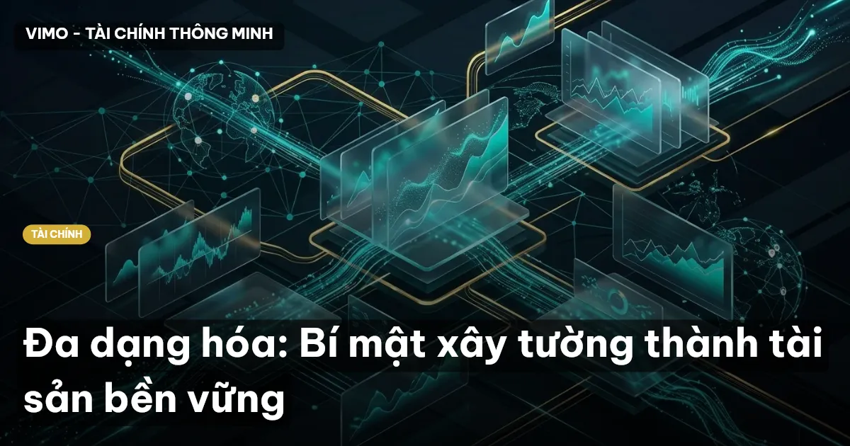 Đa dạng hóa: Bí mật xây tường thành tài sản bền vững