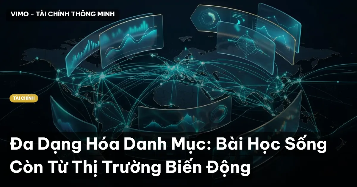Đa Dạng Hóa Danh Mục: Bài Học Sống Còn Từ Thị Trường Biến Động