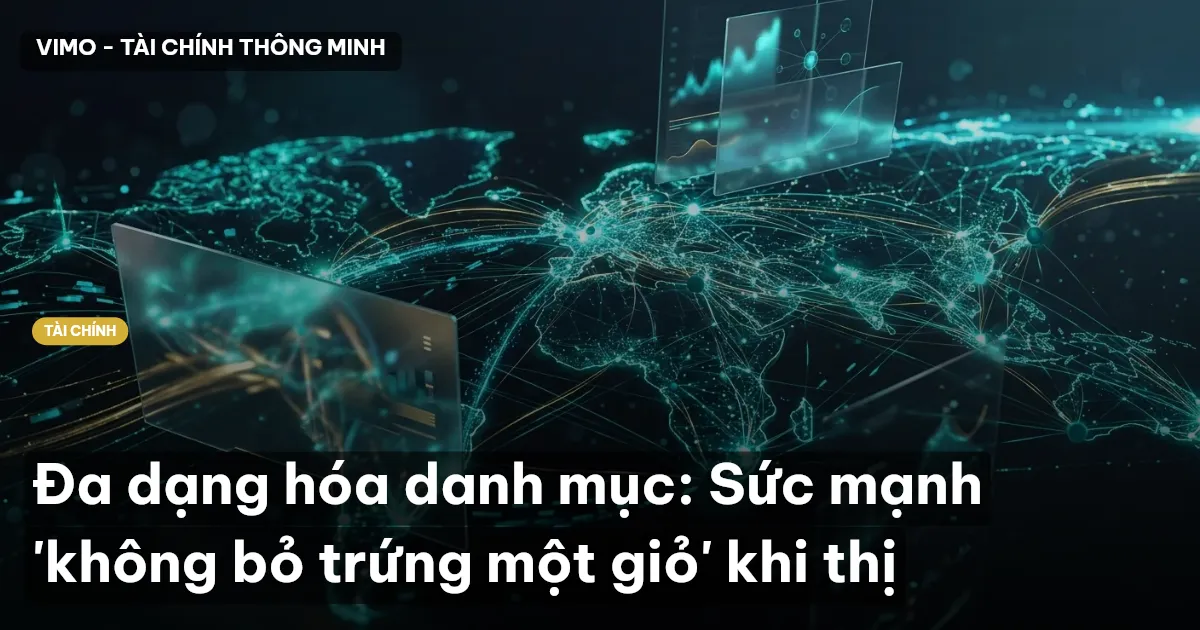 Đa dạng hóa danh mục: Sức mạnh 'không bỏ trứng một giỏ' khi thị