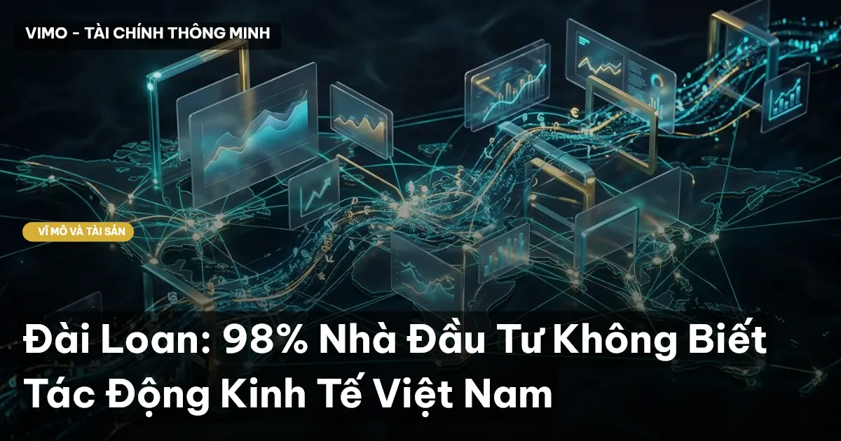 Đài Loan: 98% Nhà Đầu Tư Không Biết Tác Động Kinh Tế Việt Nam