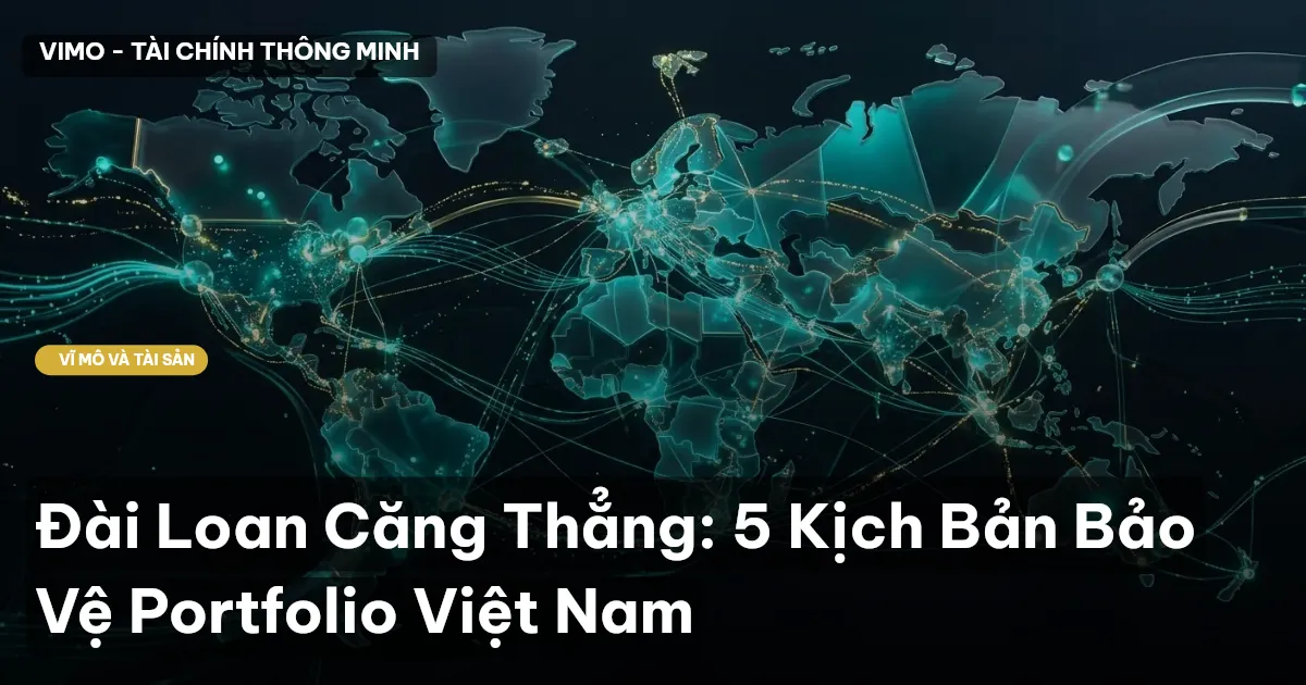 Đài Loan Căng Thẳng: 5 Kịch Bản Bảo Vệ Portfolio Việt Nam