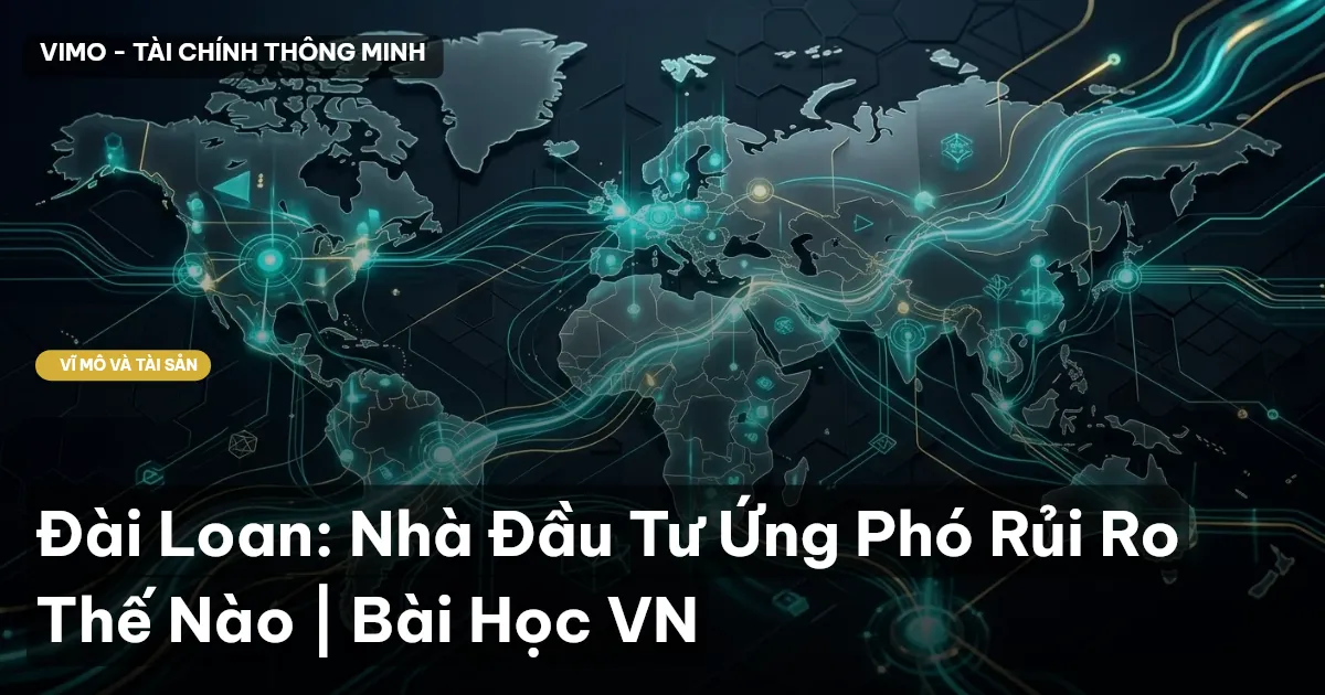 Đài Loan: Nhà Đầu Tư Ứng Phó Rủi Ro Thế Nào | Bài Học VN