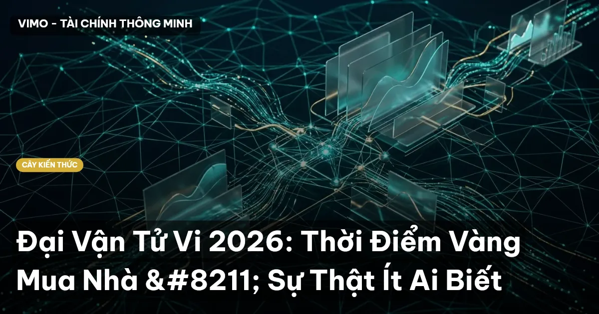 Đại Vận Tử Vi 2026: Thời Điểm Vàng Mua Nhà – Sự Thật Ít Ai Biết