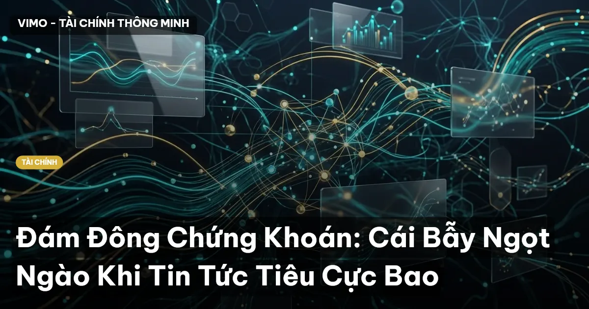 Đám Đông Chứng Khoán: Cái Bẫy Ngọt Ngào Khi Tin Tức Tiêu Cực Bao
