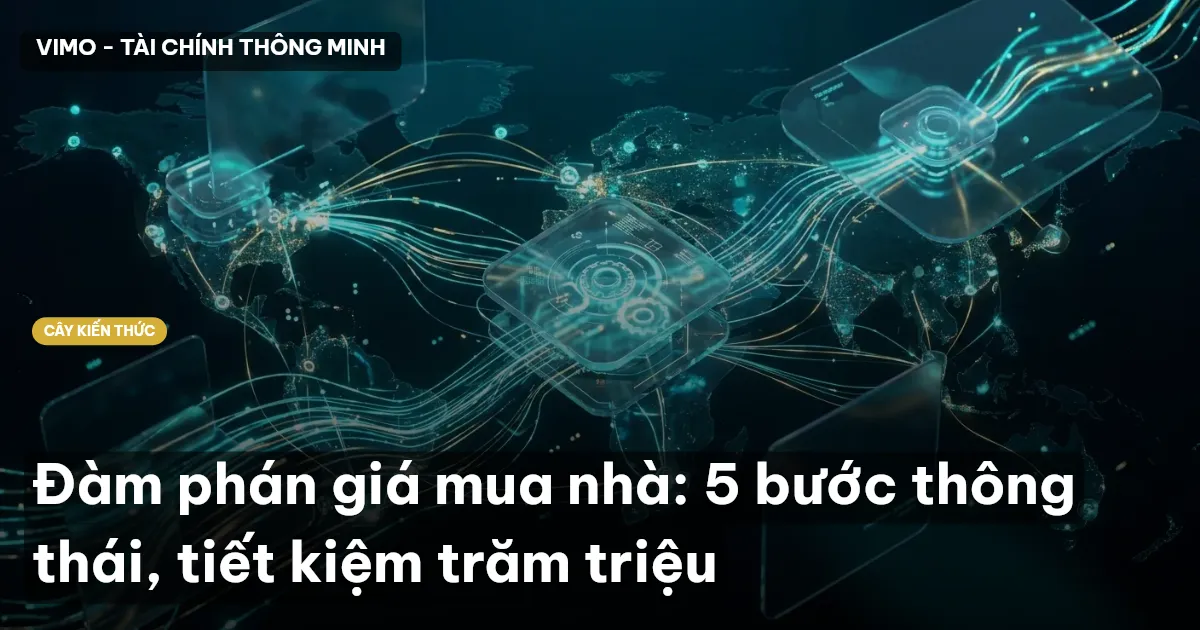 Đàm phán giá mua nhà: 5 bước thông thái, tiết kiệm trăm triệu