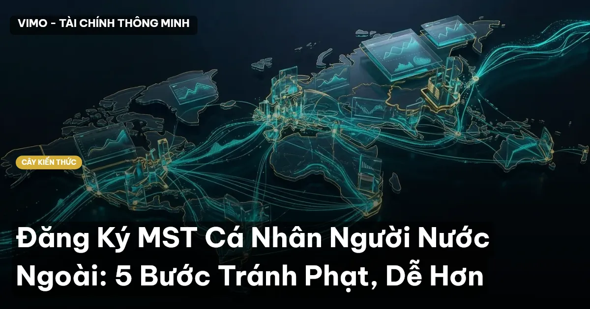 Đăng Ký MST Cá Nhân Người Nước Ngoài: 5 Bước Tránh Phạt, Dễ Hơn