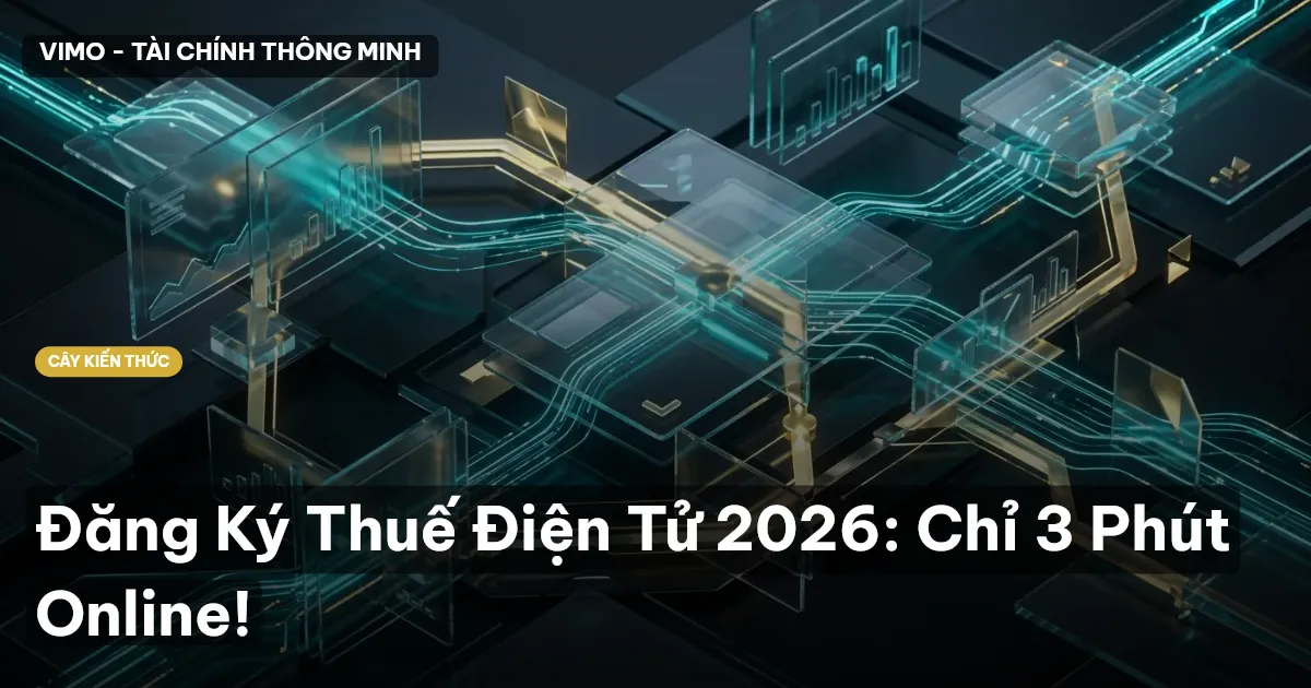 Đăng Ký Thuế Điện Tử 2026: Chỉ 3 Phút Online!
