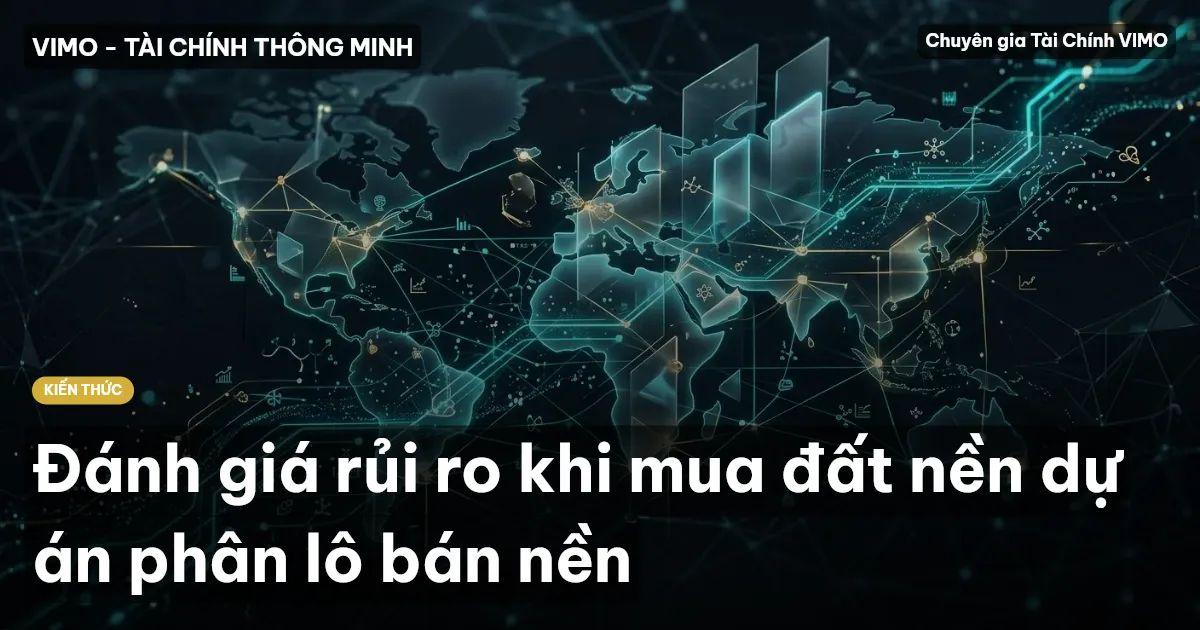 Đánh giá rủi ro khi mua đất nền dự án phân lô bán nền