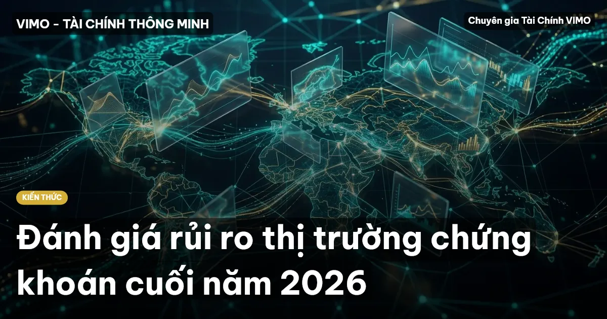 Đánh giá rủi ro thị trường chứng khoán cuối năm 2026