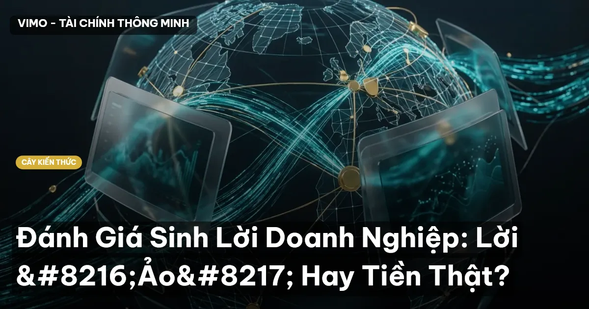 Đánh Giá Sinh Lời Doanh Nghiệp: Lời ‘Ảo’ Hay Tiền Thật?