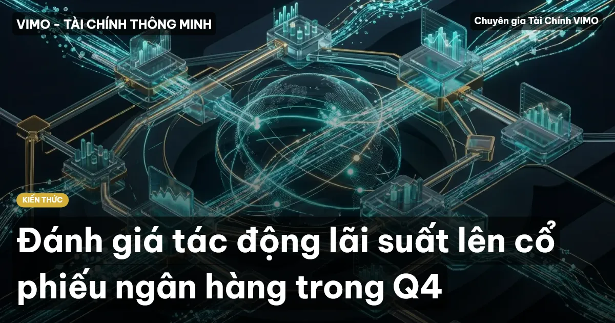 Đánh giá tác động lãi suất lên cổ phiếu ngân hàng trong Q4