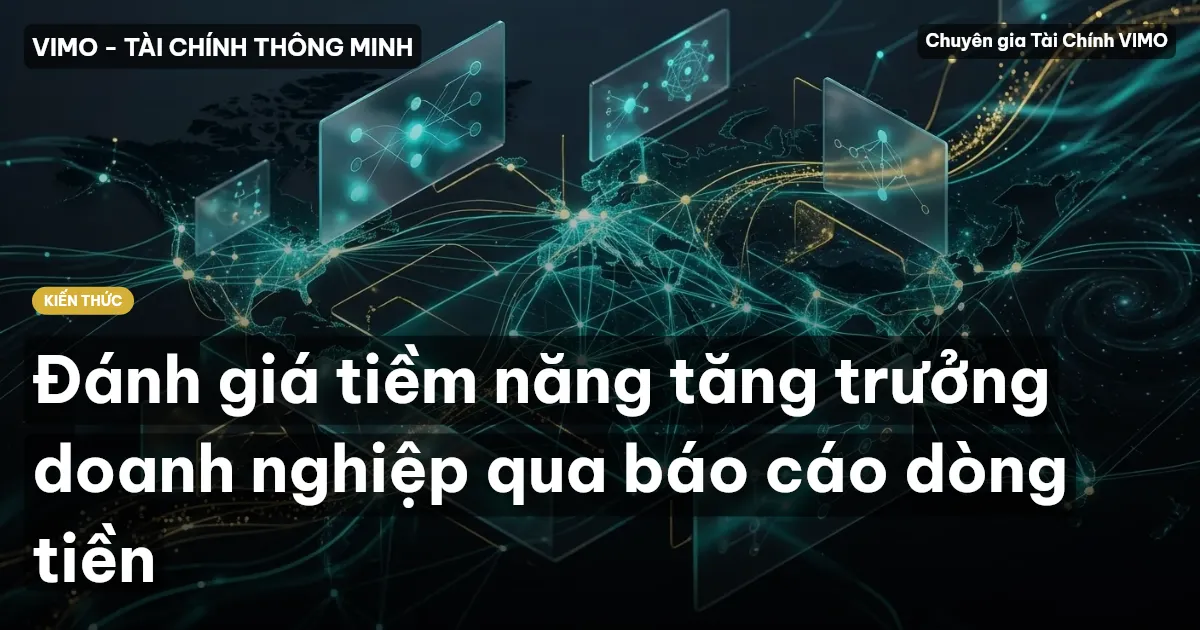 Đánh giá tiềm năng tăng trưởng doanh nghiệp qua báo cáo dòng tiền