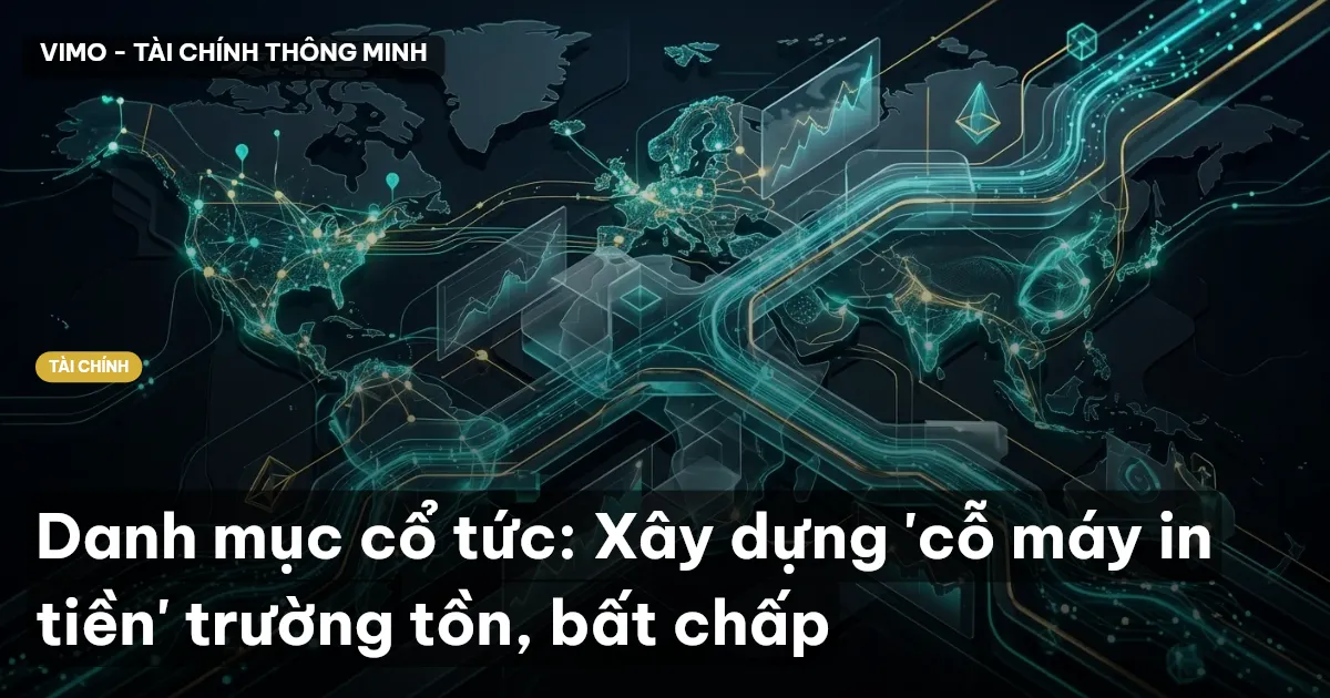 Danh mục cổ tức: Xây dựng 'cỗ máy in tiền' trường tồn, bất chấp
