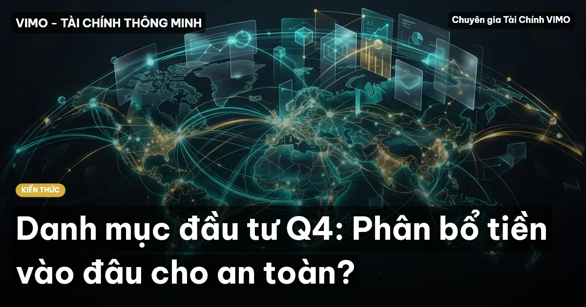 Danh mục đầu tư Q4: Phân bổ tiền vào đâu cho an toàn?