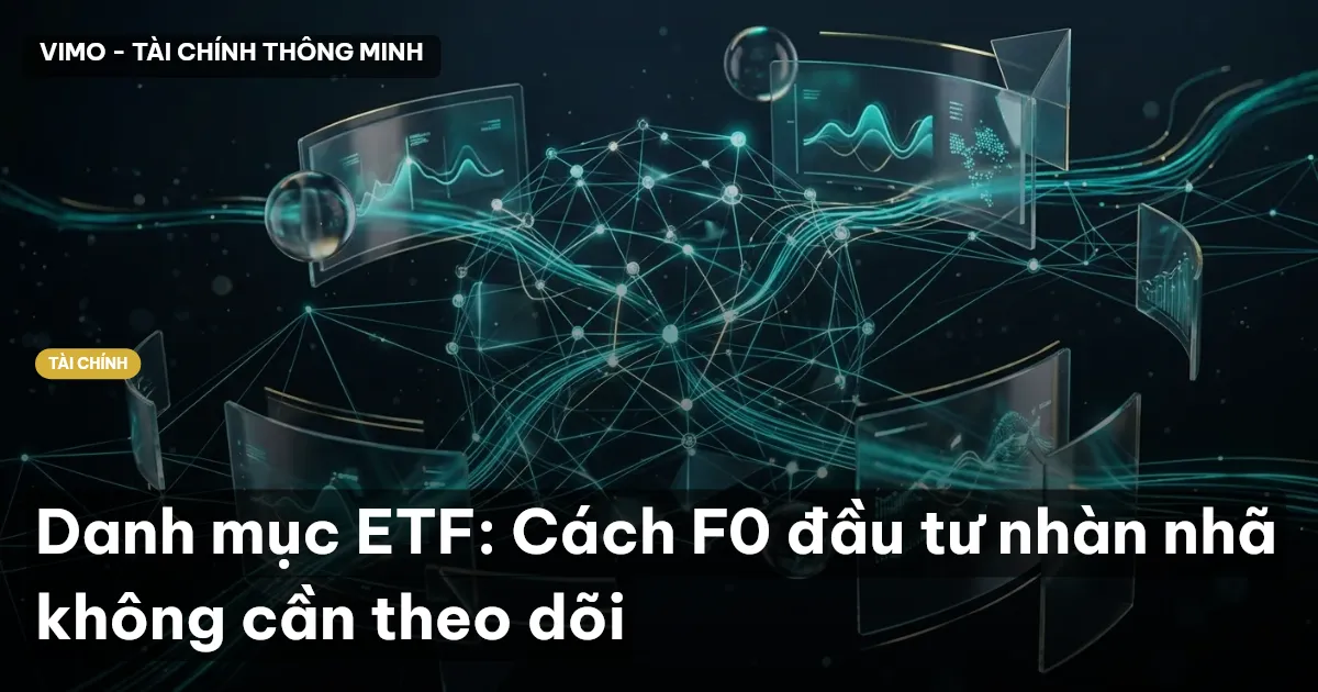 Danh mục ETF: Cách F0 đầu tư nhàn nhã không cần theo dõi