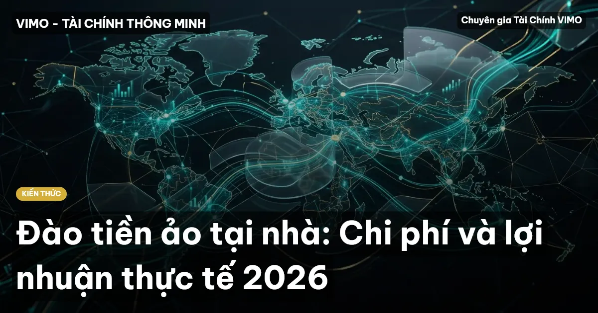 Đào tiền ảo tại nhà: Chi phí và lợi nhuận thực tế 2026
