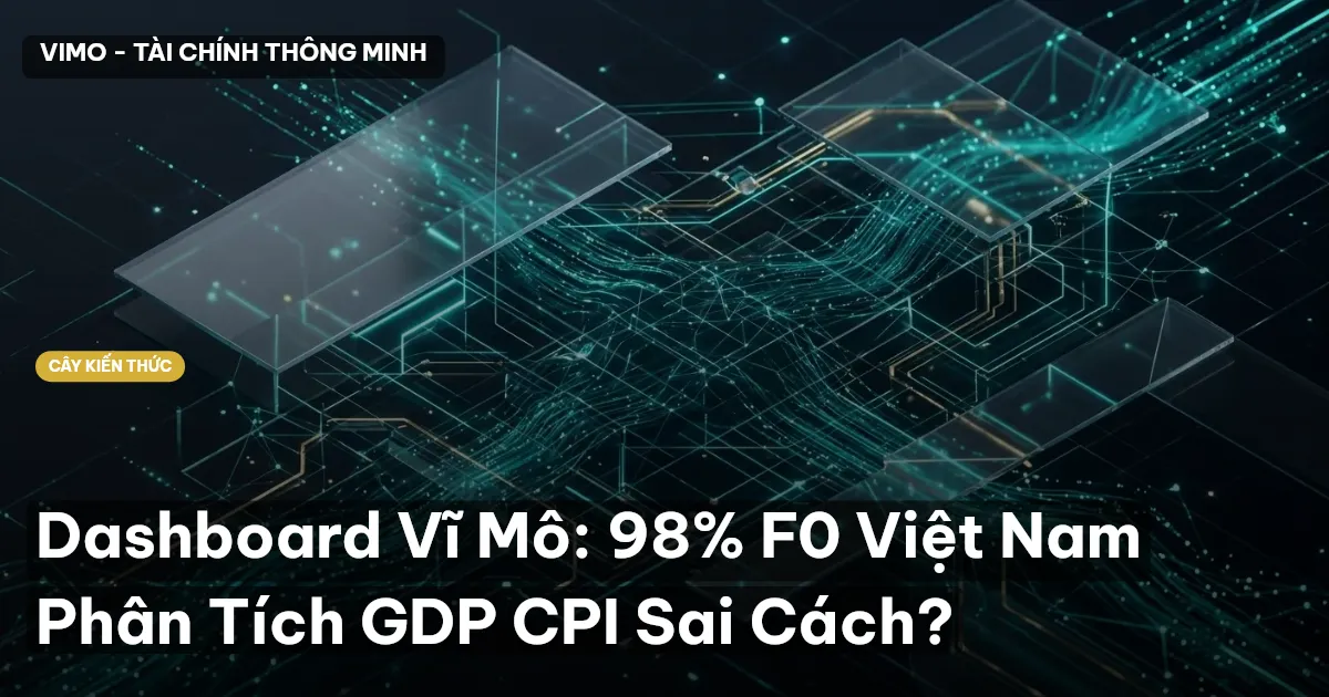 Dashboard Vĩ Mô: 98% F0 Việt Nam Phân Tích GDP CPI Sai Cách?