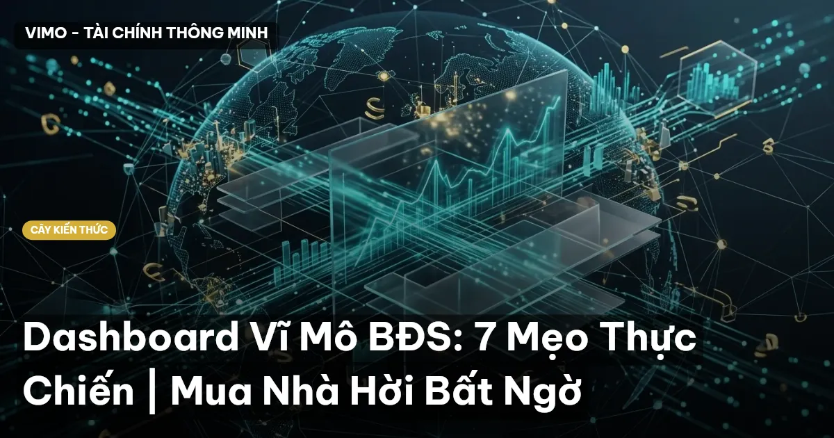 Dashboard Vĩ Mô BĐS: 7 Mẹo Thực Chiến | Mua Nhà Hời Bất Ngờ
