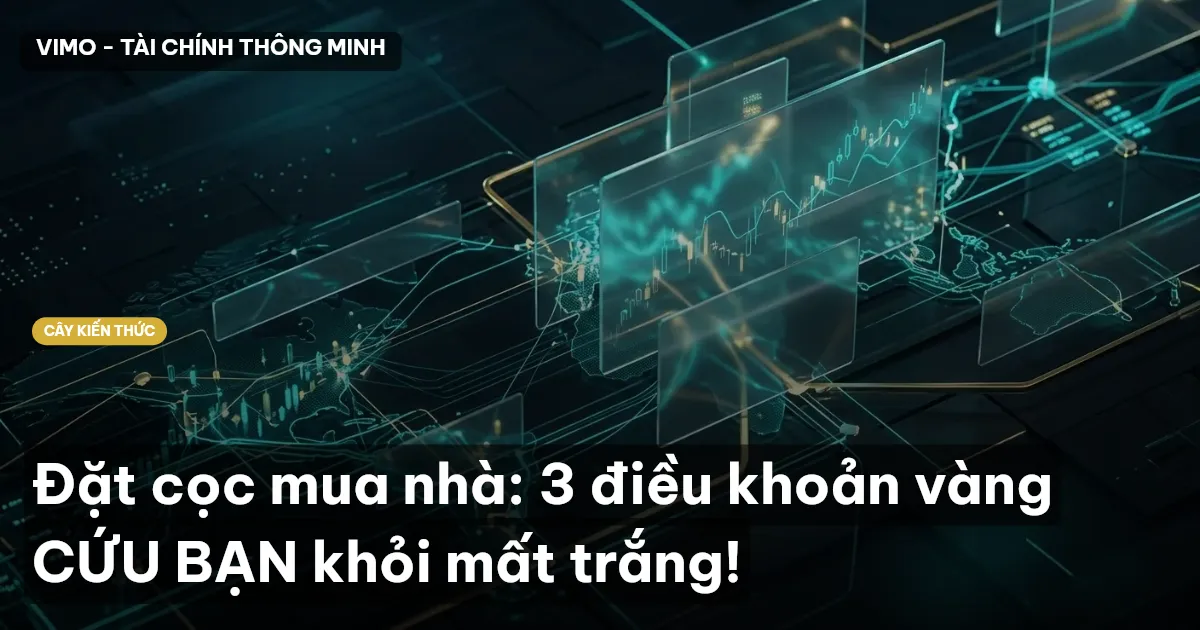 Đặt cọc mua nhà: 3 điều khoản vàng CỨU BẠN khỏi mất trắng!
