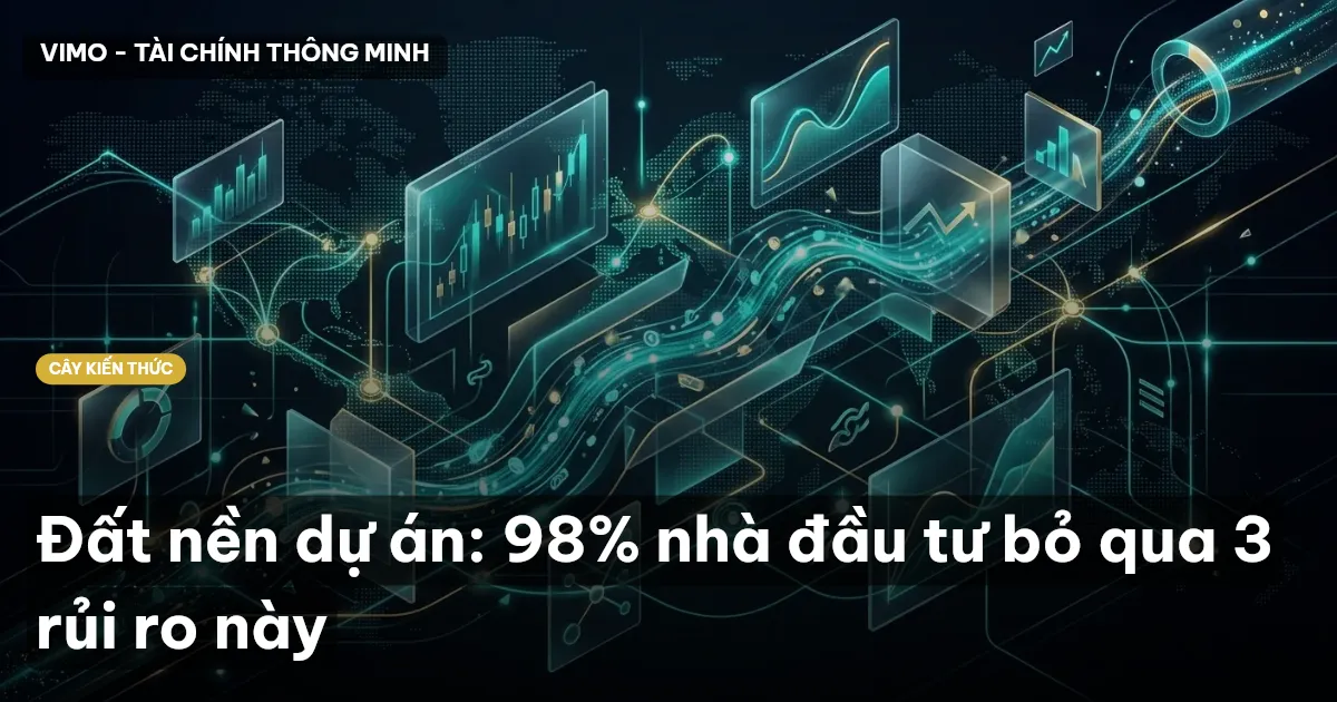 Đất nền dự án: 98% nhà đầu tư bỏ qua 3 rủi ro này