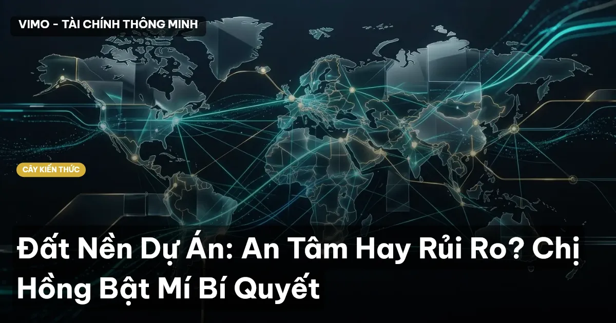 Đất Nền Dự Án: An Tâm Hay Rủi Ro? Cú Thông Thái Bật Mí Bí Quyết