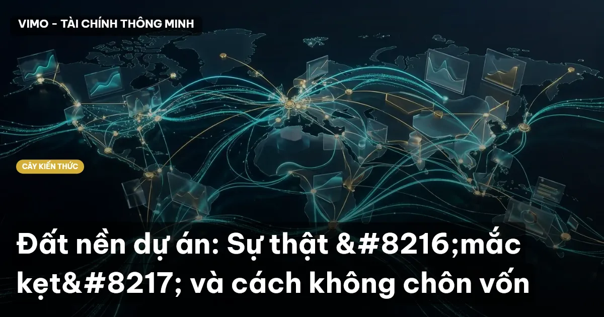 Đất nền dự án: Sự thật ‘mắc kẹt’ và cách không chôn vốn