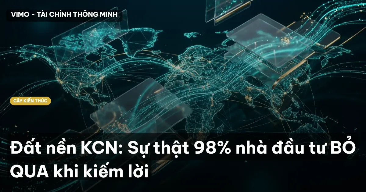 Đất nền KCN: Sự thật 98% nhà đầu tư BỎ QUA khi kiếm lời