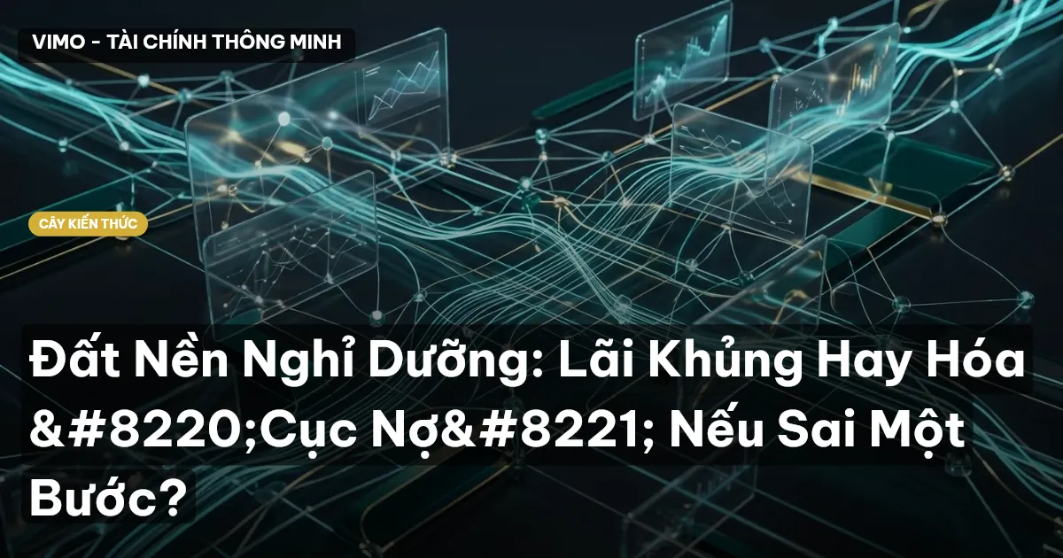 Đất Nền Nghỉ Dưỡng: Lãi Khủng Hay Hóa “Cục Nợ” Nếu Sai Một Bước?