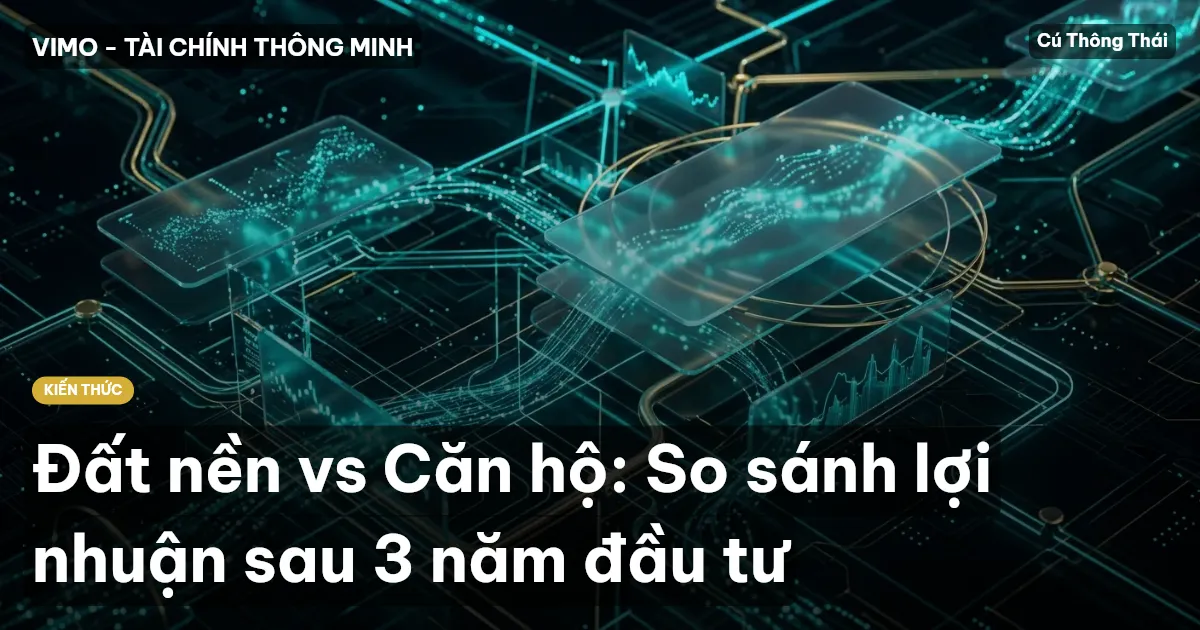 Đất nền vs Căn hộ: So sánh lợi nhuận sau 3 năm đầu tư