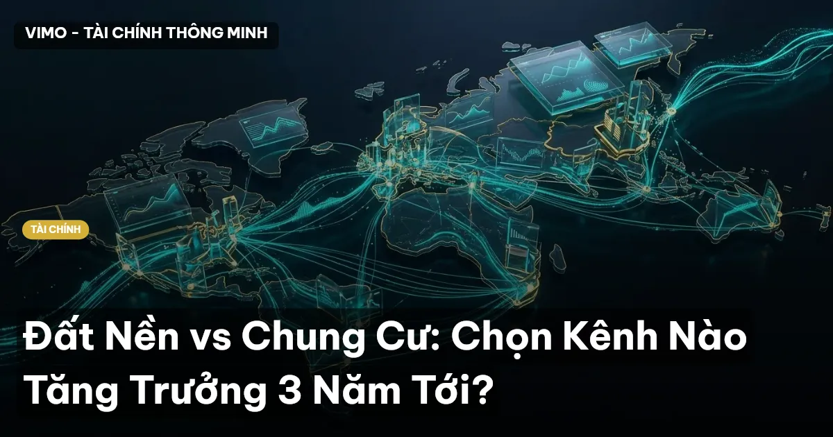 Đất Nền vs Chung Cư: Chọn Kênh Nào Tăng Trưởng 3 Năm Tới?
