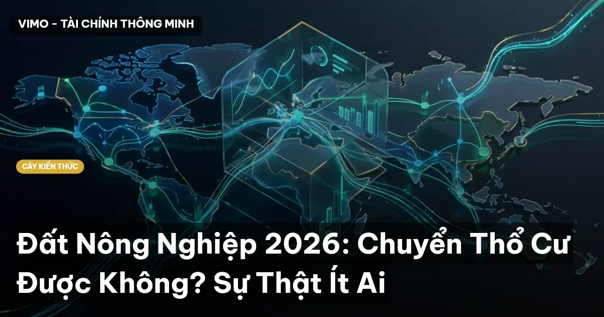 Đất Nông Nghiệp 2026: Chuyển Thổ Cư Được Không? Sự Thật Ít Ai