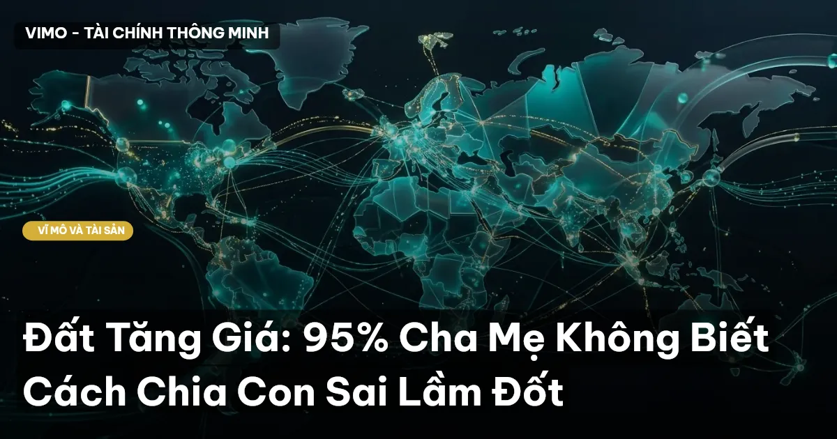 Đất Tăng Giá: 95% Cha Mẹ Không Biết Cách Chia Con Sai Lầm Đốt