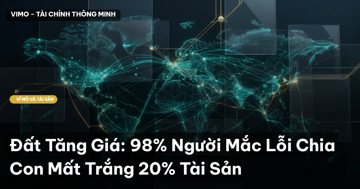 Đất Tăng Giá: 98% Người Mắc Lỗi Chia Con Mất Trắng 20% Tài Sản