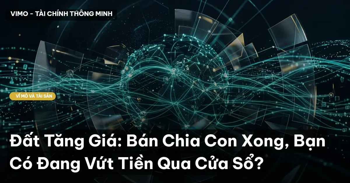 Đất Tăng Giá: Bán Chia Con Xong, Bạn Có Đang Vứt Tiền Qua Cửa Sổ?