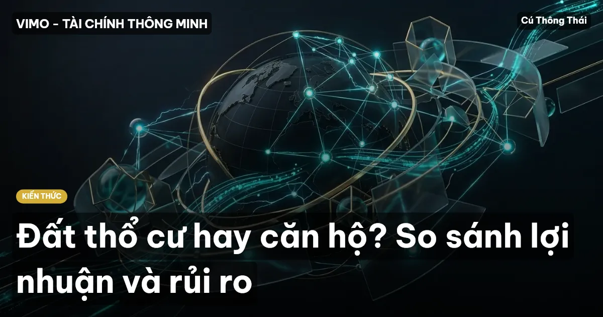Đất thổ cư hay căn hộ? So sánh lợi nhuận và rủi ro