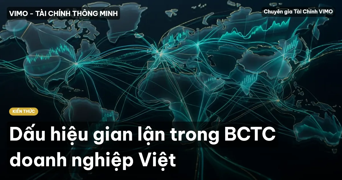Dấu hiệu gian lận trong BCTC doanh nghiệp Việt