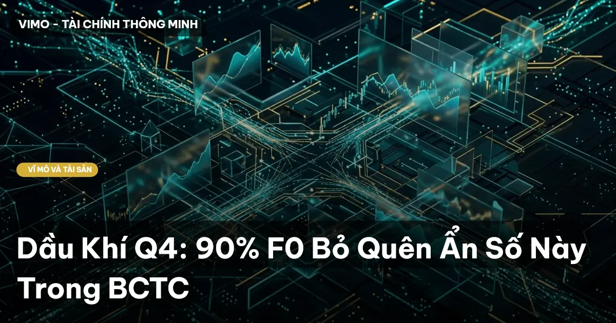 Dầu Khí Q4: 90% F0 Bỏ Quên Ẩn Số Này Trong BCTC